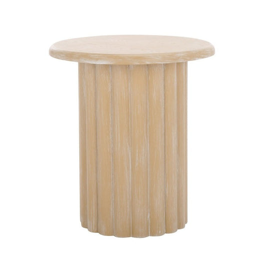 Aeroporto 20 in. Wood Accent Table